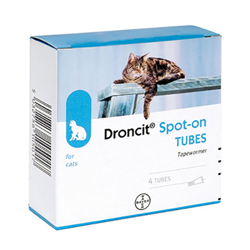 Droncit SpotOn Tapeworm Treatment for Cats