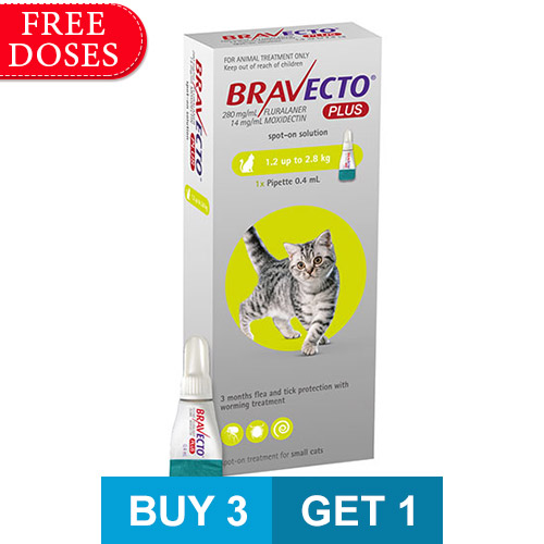 Bravecto Plus Best Flea and Tick Treatment and Heartworm Preventative