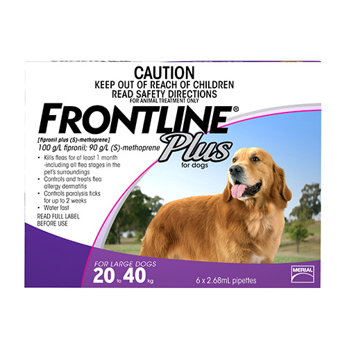 Frontline Plus Buy Frontline Plus Flea & Tick Control for Dogs
