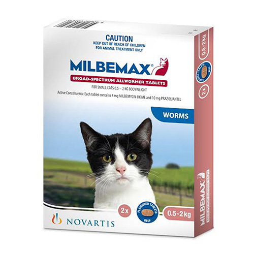 Milbemax Allwormer for Cats Buy Milbemax Allwormer Tablets Online