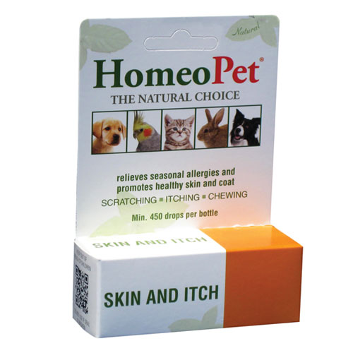 HomeoPet Skin and Itch Relief for Homeopathic Supplies