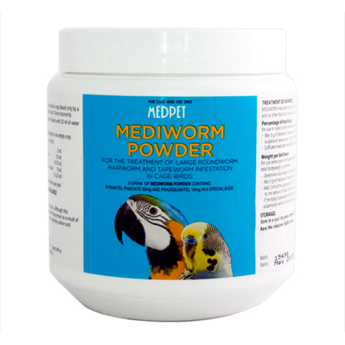 Mediworm Powder For Caged Birds 100 Gms-image-10340
