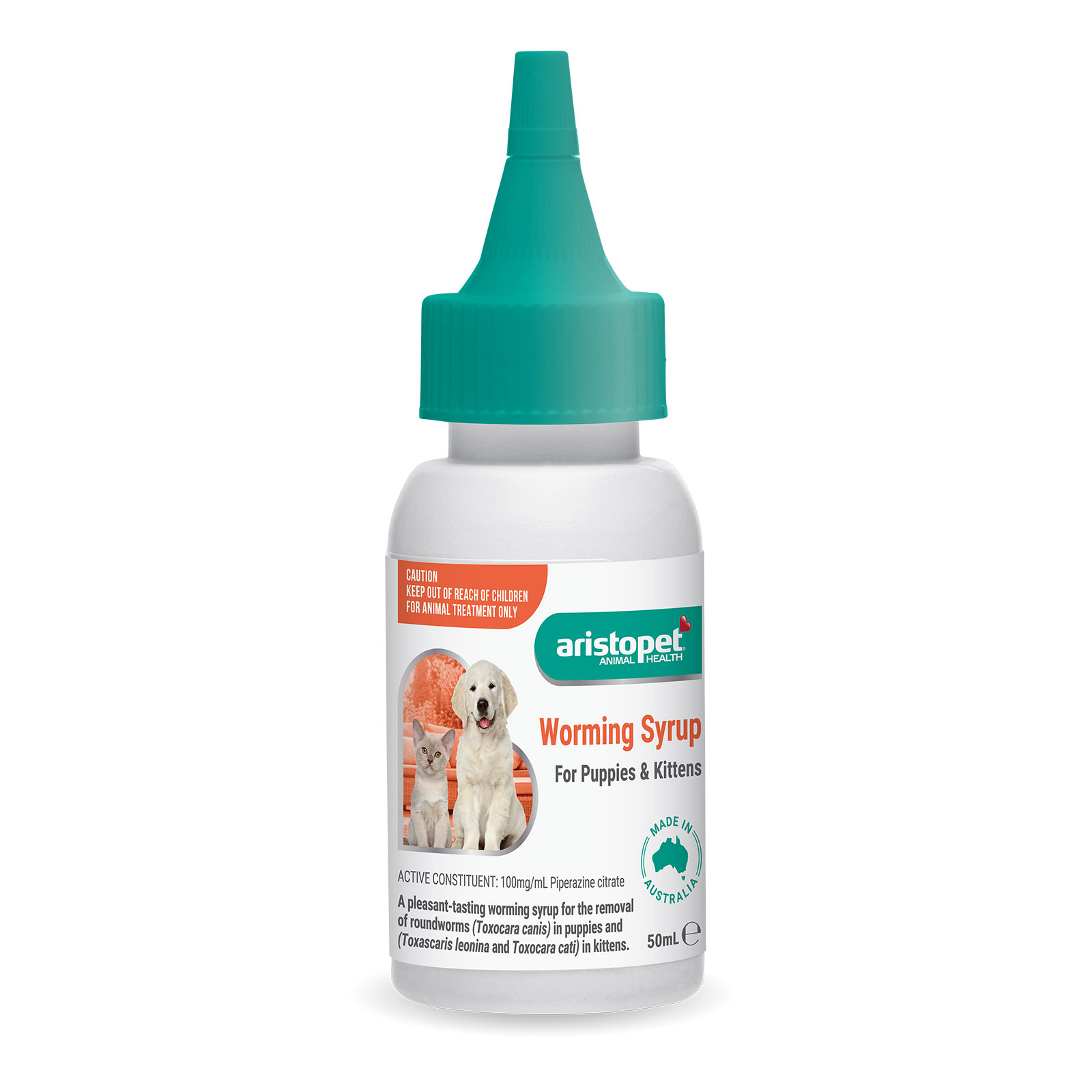 Aristopet Worming Syrup For Puppies/Kittens 50 Ml-image-21633