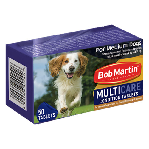 Bob Martin Multicare Condition Tablets For Medium Dogs 50 Tablets-image-21324