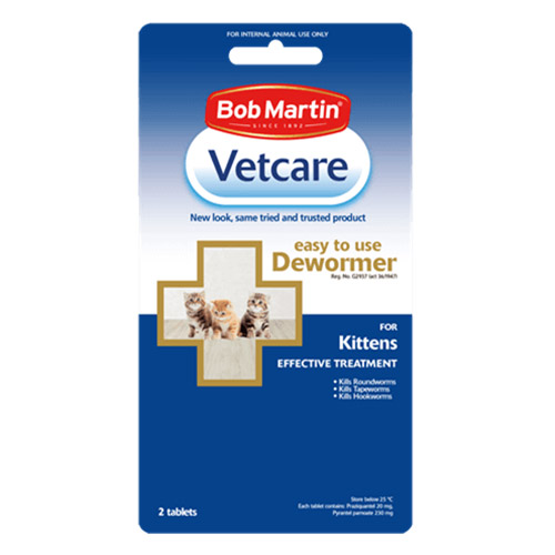 Bob Martin Vetcare Dewormer For Kittens 2 Tablets-image-21332