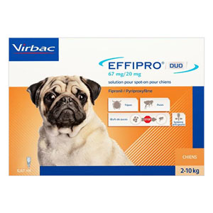 Effipro Duo Spot- On For Small Dogs Up To 22 Lbs 12 Doses-image-9737