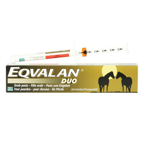 Eqvalan Duo Oral Paste for Horse Supplies