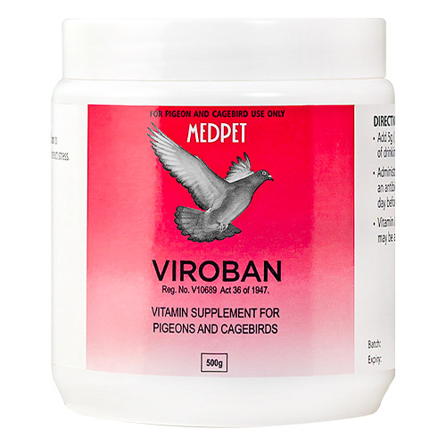 Medpet Viroban For Pigeons And Cagebirds 500 Grams-image-21304