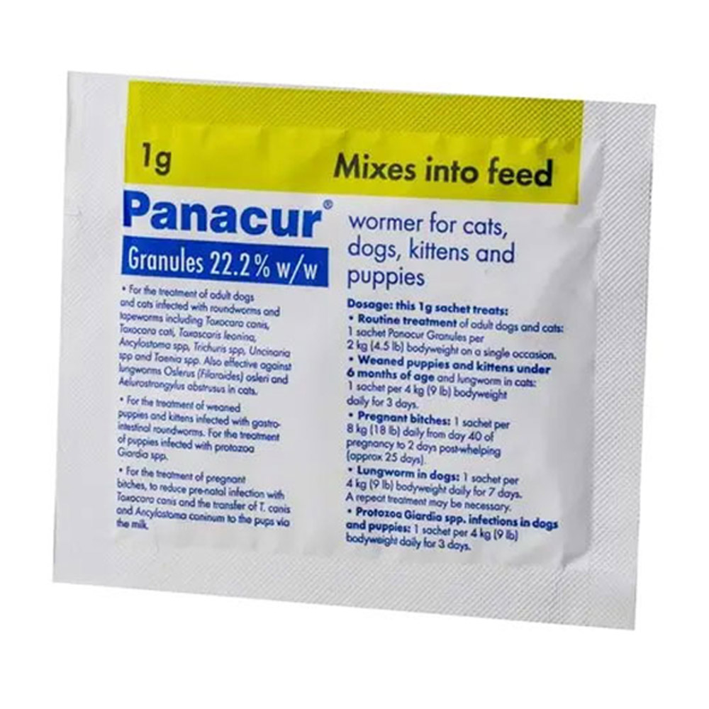 Panacur Granules 1gm 1 Sachet-image-21472