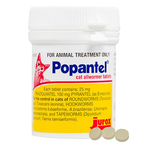 Popantel For Cats 5 Kg 2 Tablet