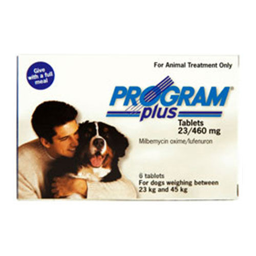 Program Plus For Dogs 46 - 90 Lbs (White) 12 Tablets-image-189