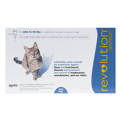 Revolution For Cats (Blue) 2.6 - 7.5 Kg 12 Pack-image-9680