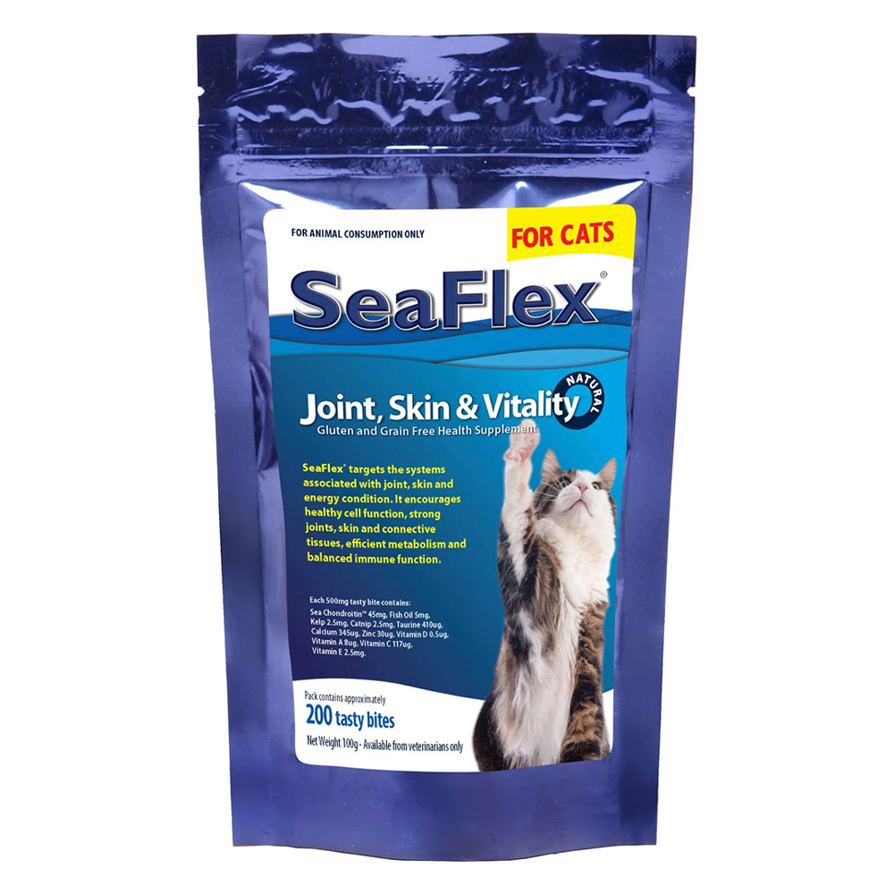 Seaflex Joint, Skin & Vitality Health Supplement For Cats 100gm 1 Ml-image-21413