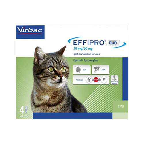 Effipro Duo Spot-On For Cats 8 Pipettes-image-9804
