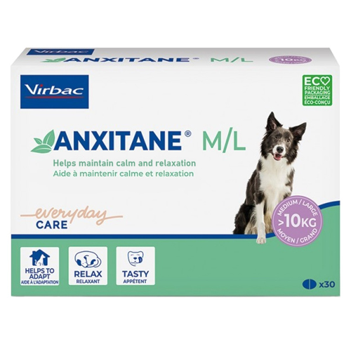 Anxitane Chewable Tablets For Medium/Large Dogs 30 Tablets-image-20531