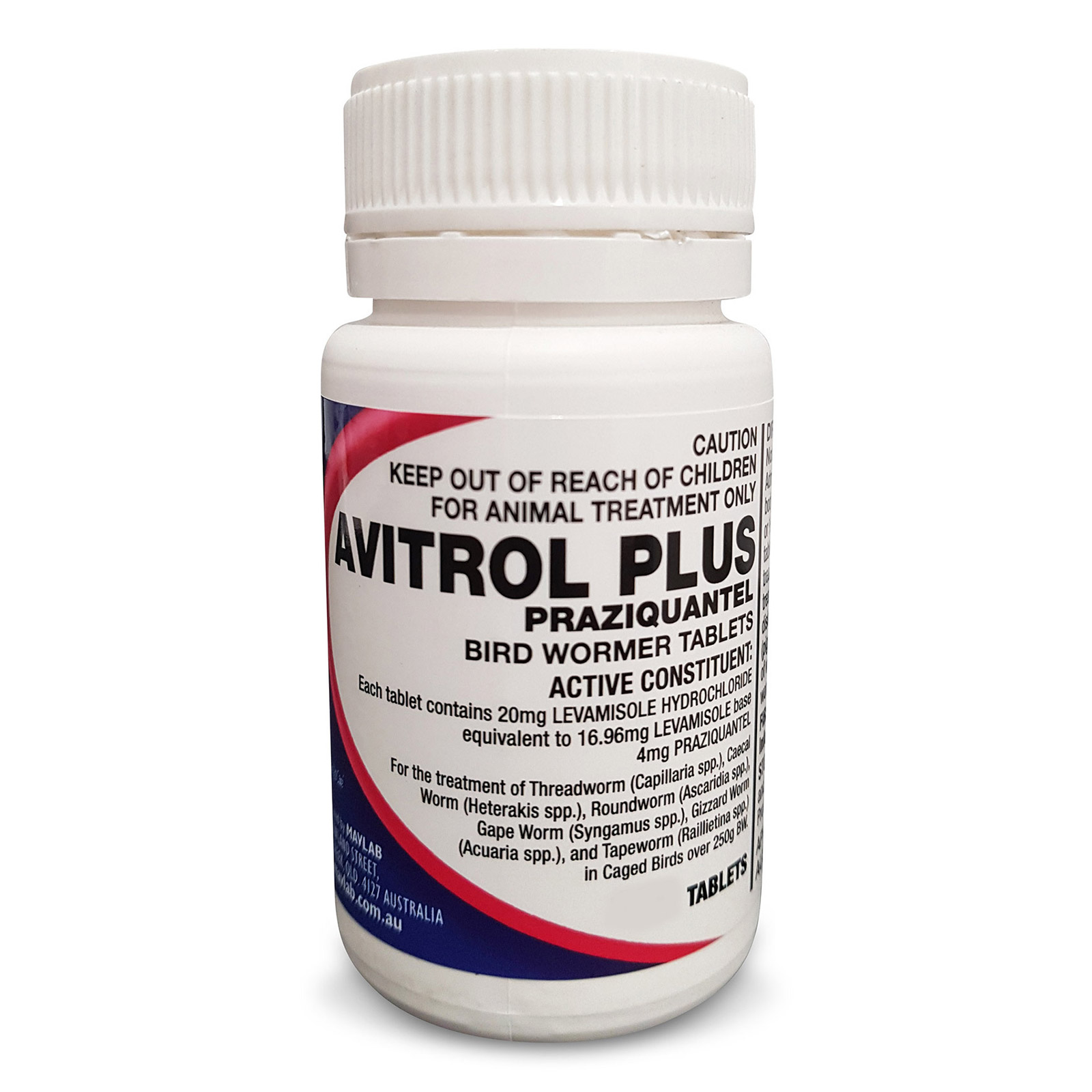 Avitrol Plus Wormer Tablets For Birds 100 Tablet-image-21586
