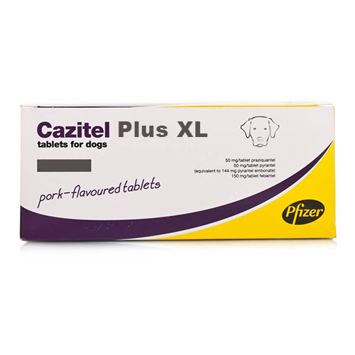 Cazitel Plus For Small And Medium Dogs (10 Kg) 2 Tablet