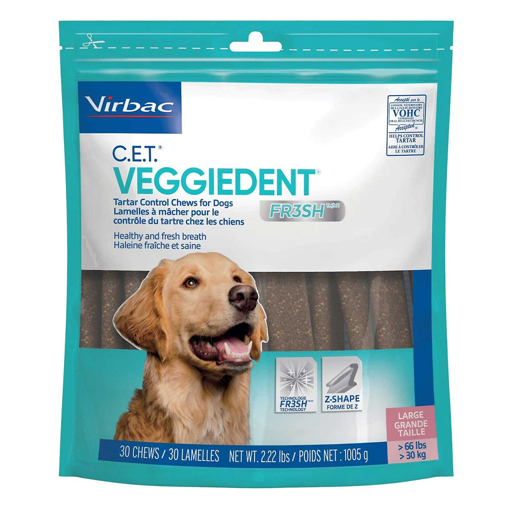 Veggiedent Dental Chews For Large Dogs 15 Chews-image-21354