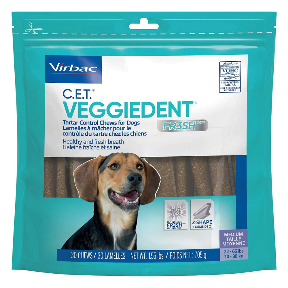 Veggiedent Dental Chews For Medium Dogs 15 Chews-image-21353