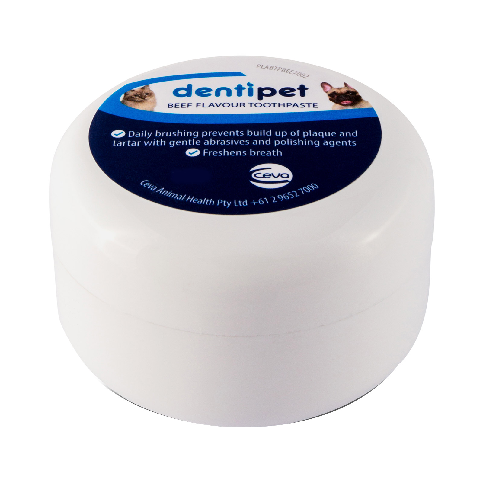 Dentipet Toothpaste For Dogs And Cats 70 Gm Beef Flavour 1 Pack-image-21525