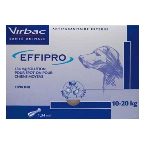 Effipro Spot-On Solution For Medium Dogs (10-20 Kg) 12 Pipettes-image-9777