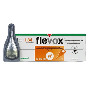 Flevox Spot-On For Medium Dogs 23 To 44 Lbs. (Orange) 3 Pack-image-21061