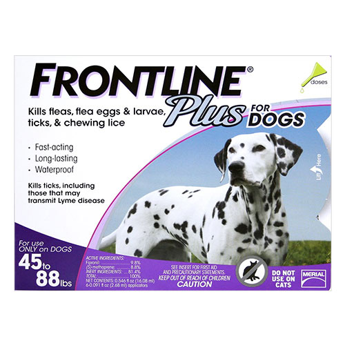 Frontline Plus For Large Dogs 20 To 40 Kg (Purple) 12 Pipettes-image-9101