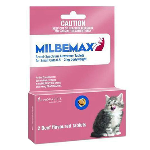Milbemax Allwormer Tablets for Cat Supplies