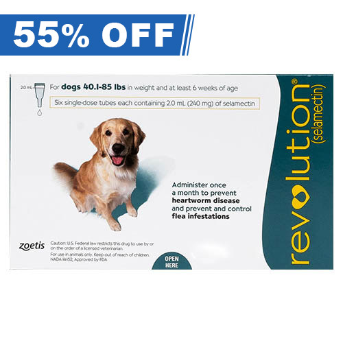 Revolution For Large Dogs 20.1 To 40kg (Green) 6 Pack-image-9625