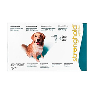 Stronghold Dogs 20.1-40.0 Kg 240 Mg (Green) 6 Pipettes