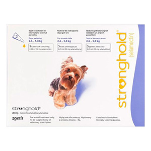 Stronghold Dogs 2.6-5.0 Kg 30 Mg (Violet) 12 Pipettes-image-10317