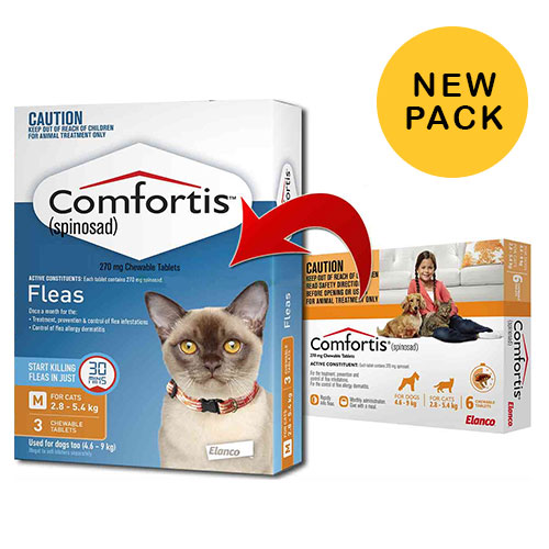 Comfortis For Cats Buy Comfortis Flea Control For Cat Online