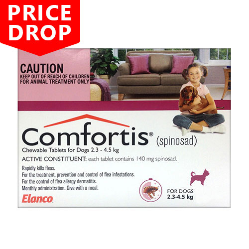 Comfortis For Dogs Buy Comfortis Flea Control For Dog Online